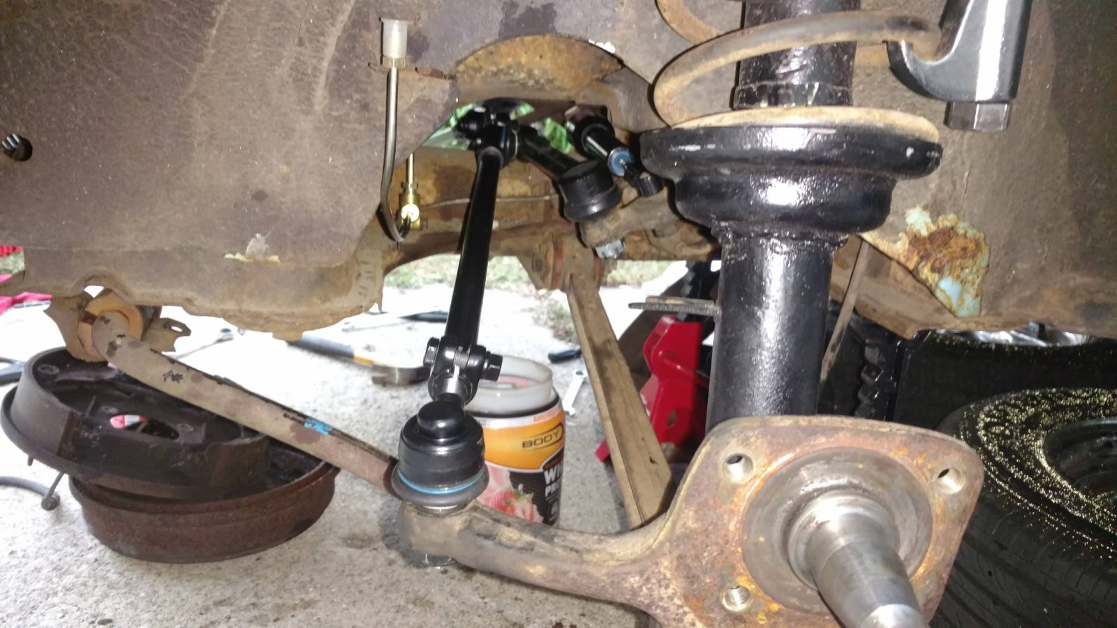 Żuczek B. (72 1302) new tie rods and steering damper