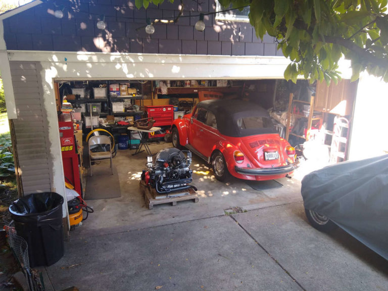 The Garage of Love ready for winter