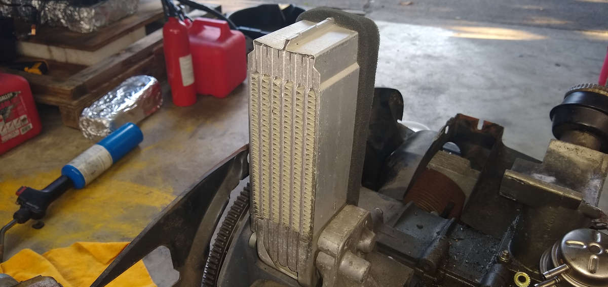 AE Engine - A newer oil cooler