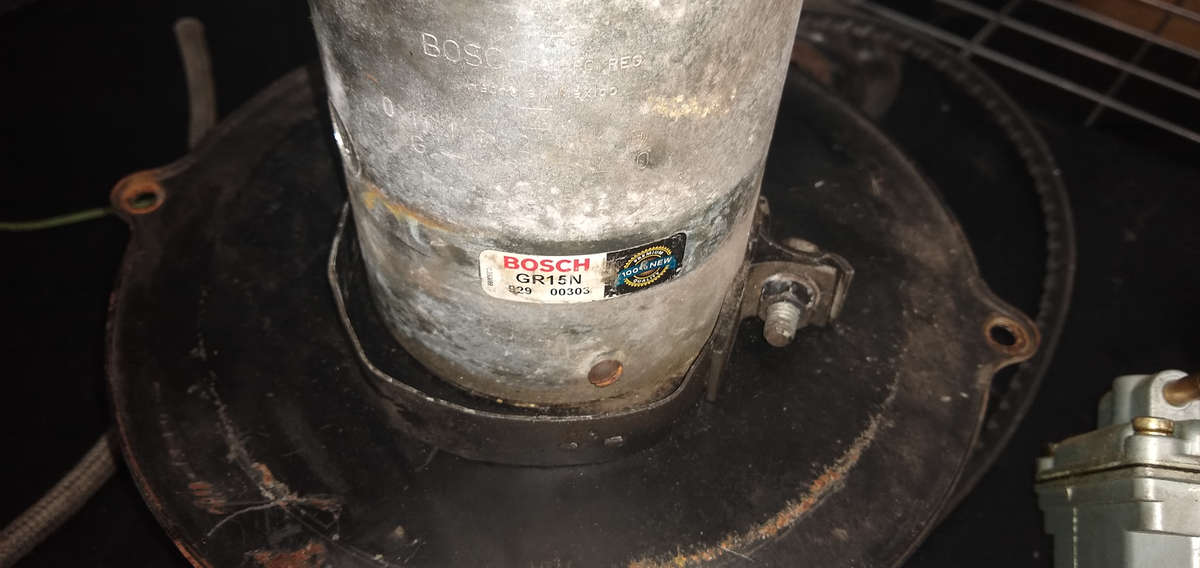 AE Engine - Rather shocked it is an original Bosch generator and not a generic one