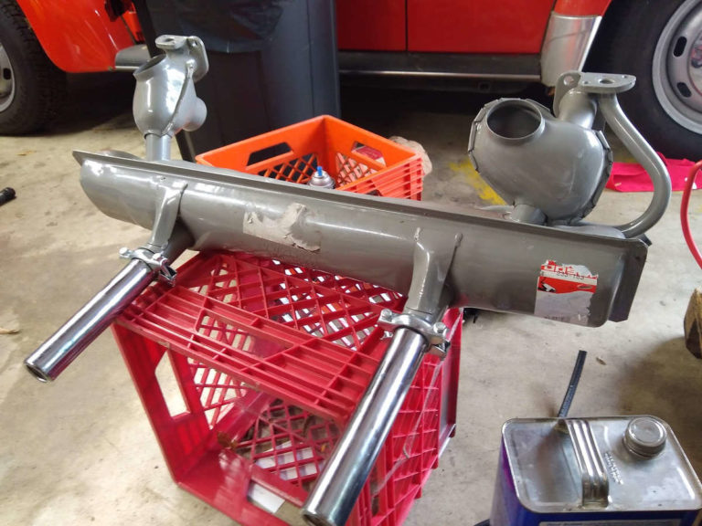 AS41 Build - New Stock Muffler and Tail Pipes