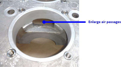VW Type 1 AS41 Engine Case modifications