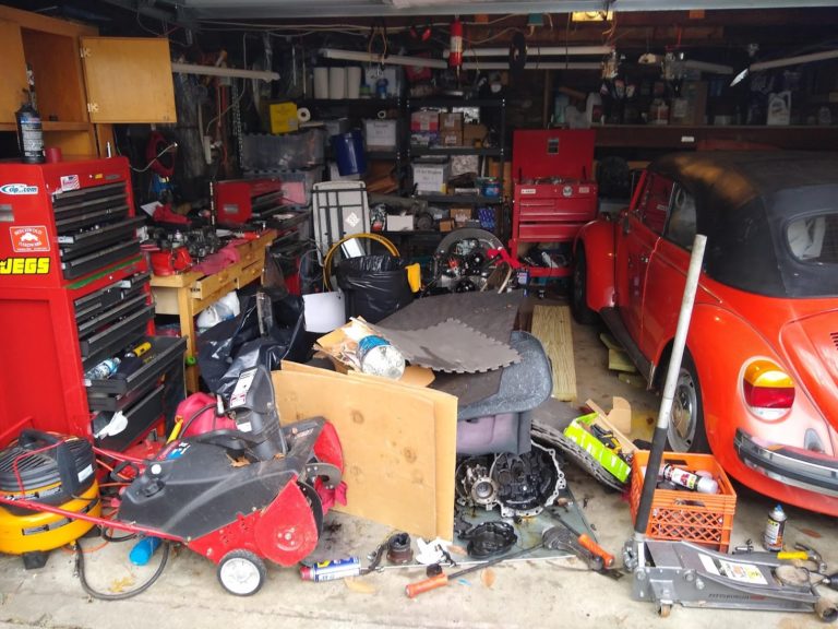 Messy Garage