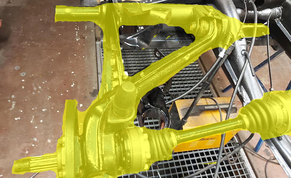 VW Beetle IRS suspension
