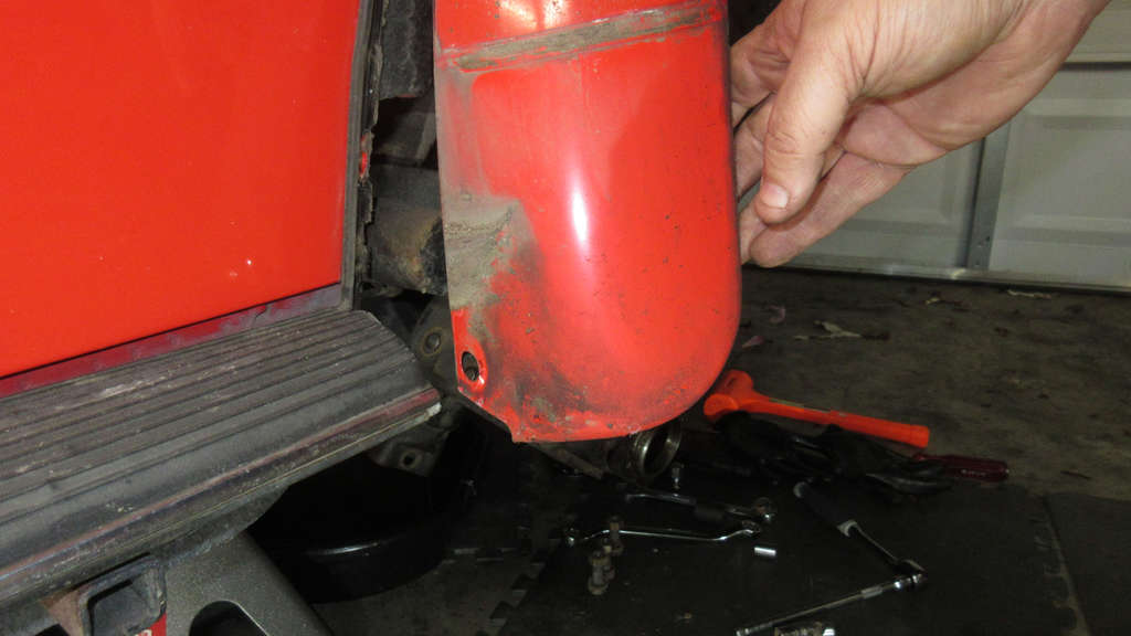 1979 VW Beetle - Partial Fender Removal