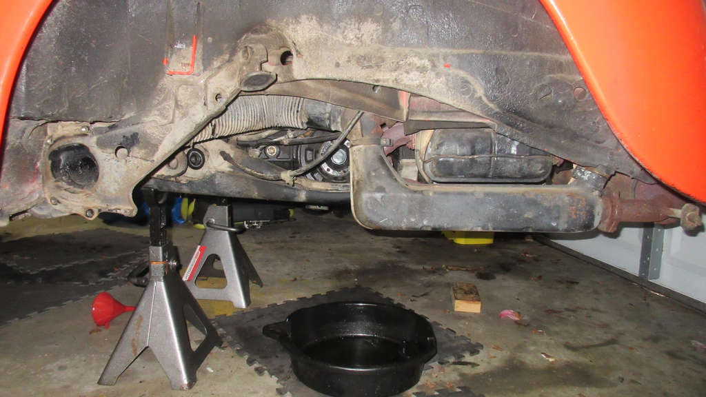 1979 VW Beetle - Driver Side Rear - Suspension Removed