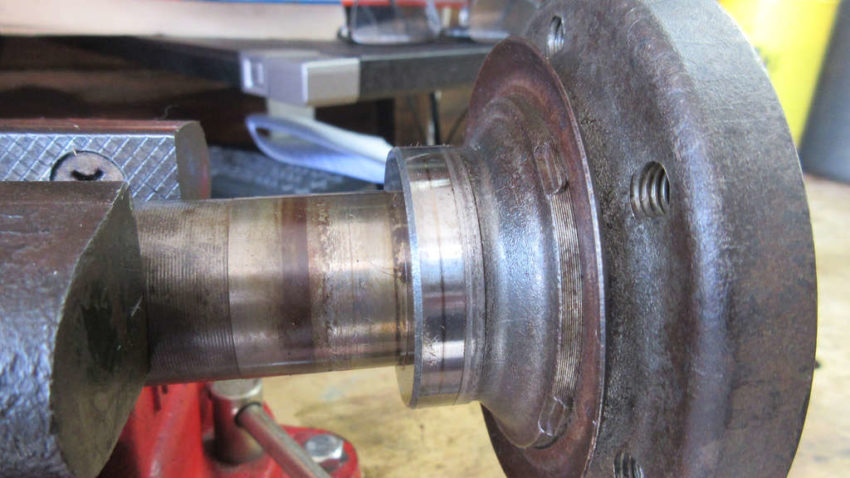 1979 VW Beetle - Spacer Stuck on Stub Axle