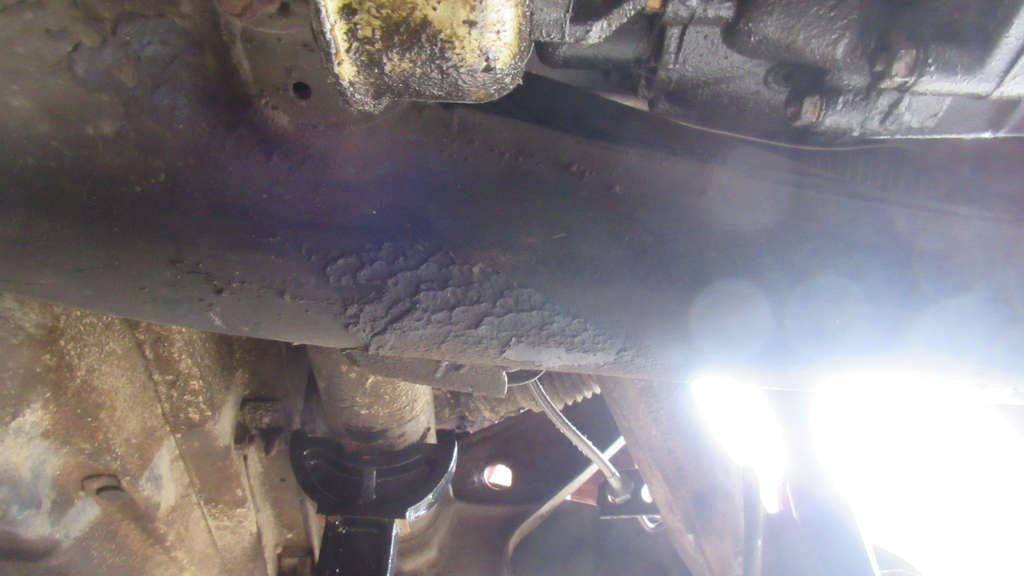 1979 VW Beetle - Undercoating