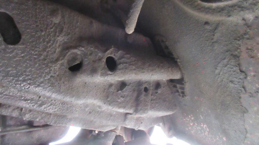 1979 VW Beetle - So much undercoating
