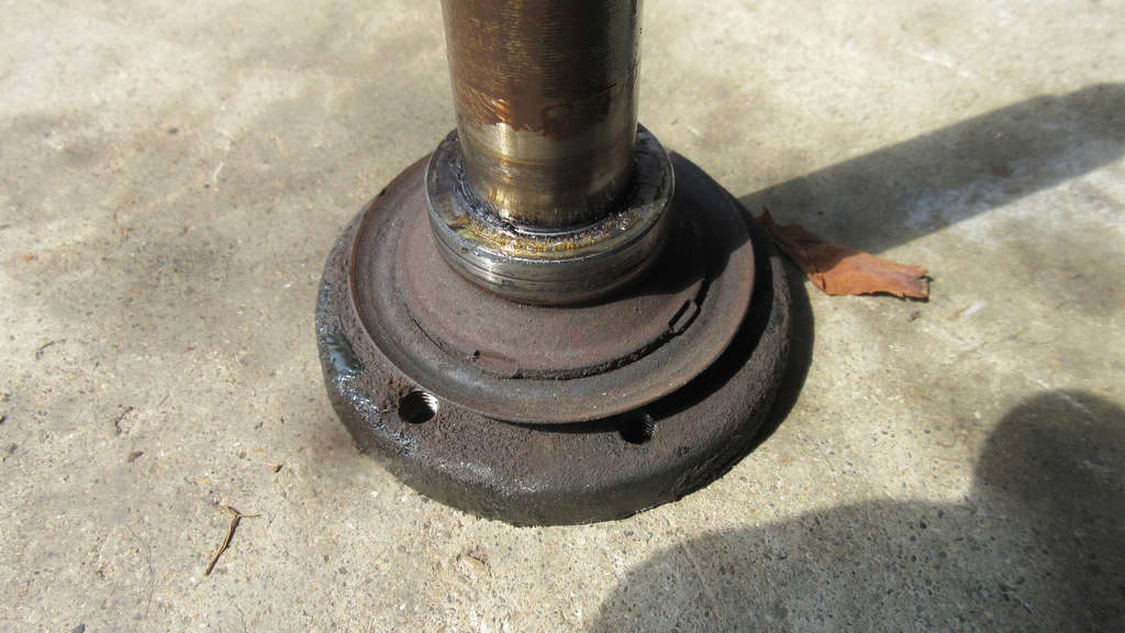 1979 VW Beetle - Passenger Side - Stub axle and spacer