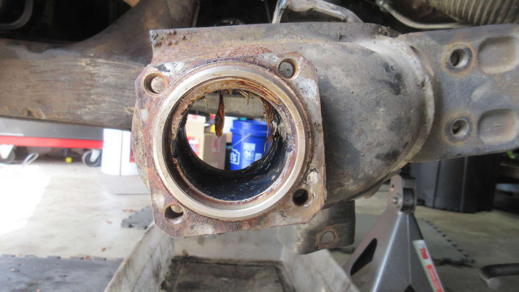 1979 VW Beetle - Passenger Side - Wheel Bearings Removed