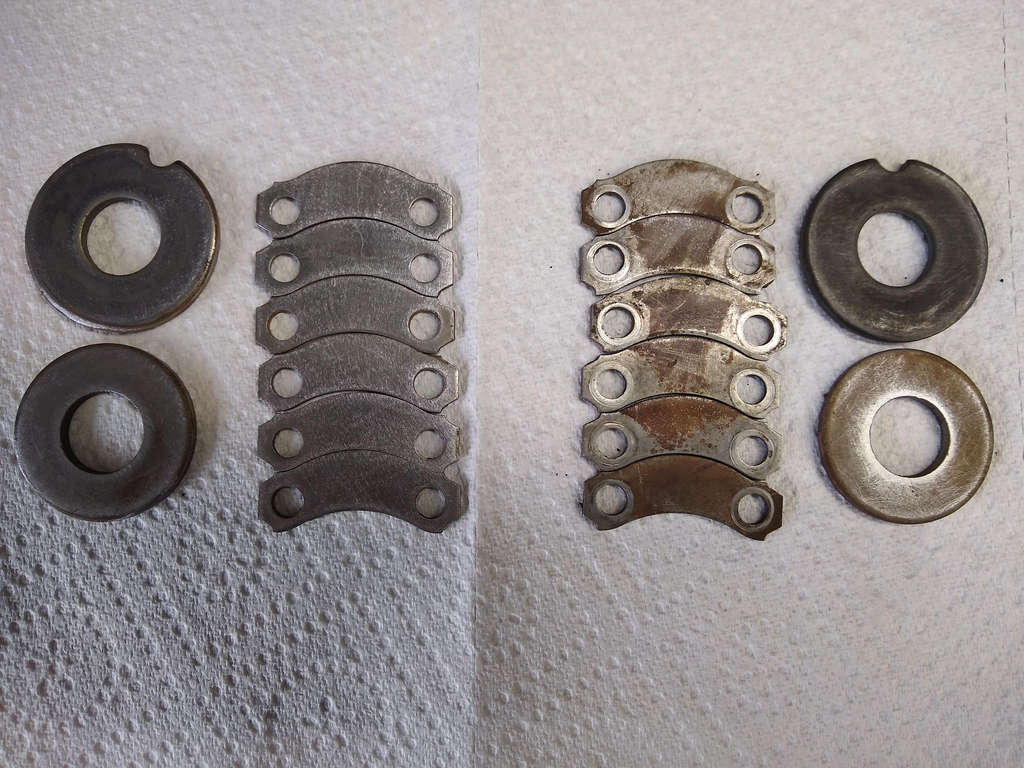 1979 VW Beetle - Axle Washers - Pivot Washers
