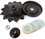 Alternator Pulley With Cooling Fins