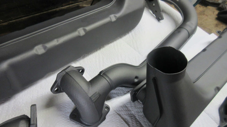 1979 VW Beetle - FI AJ Code Engine Parts - Restored Exhaust System