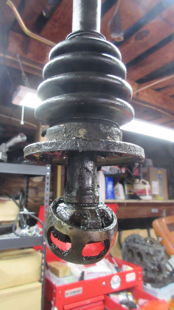 1979 VW Beetle - Drive Side Axle - Trans CV Joint Grease
