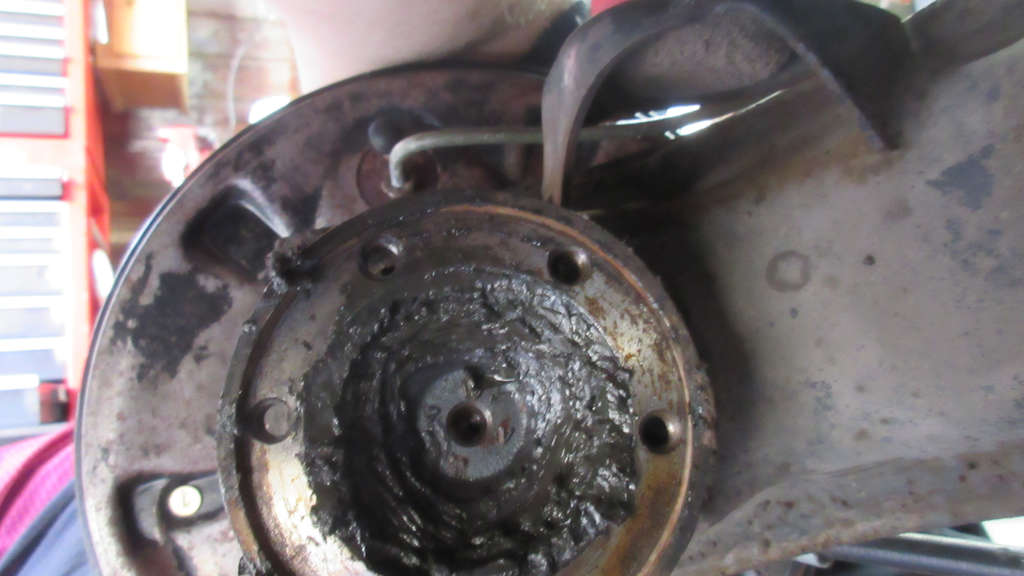 1979 VW Beetle - Drive Side - Stub Axle with CV Joint removed