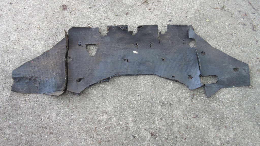 1979 VW Beetle - Engine Bay Tar Board