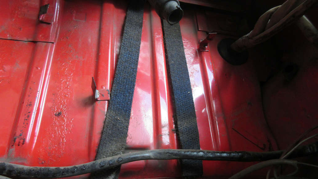 1979 VW Beetle - Engine Bay Tar Board
