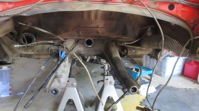 1979 VW Beetle - Chassis Fork & Trans Area