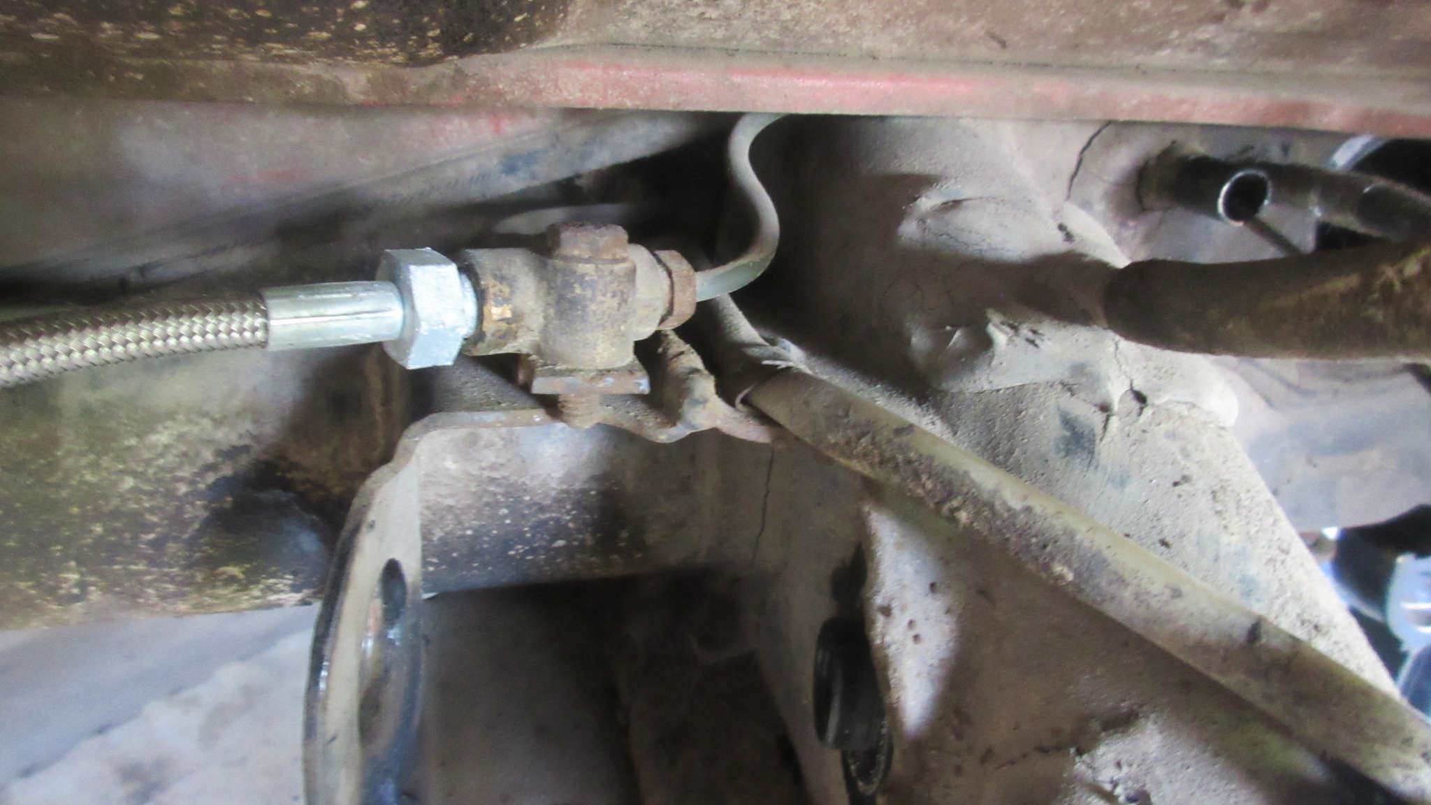 1979 VW Beetle - Chassis Fork & Trans Area