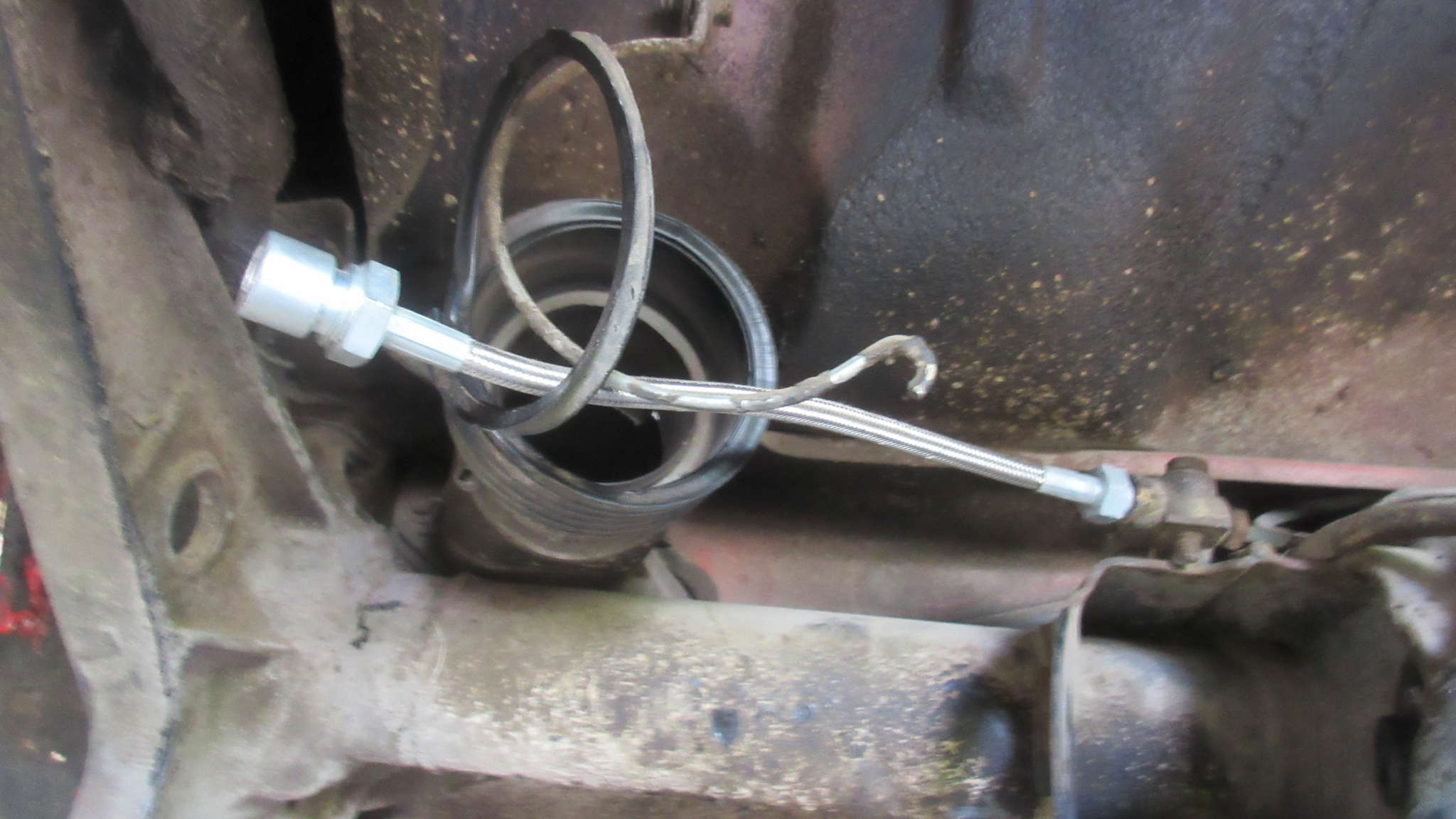 1979 VW Beetle - Chassis Fork & Trans Area