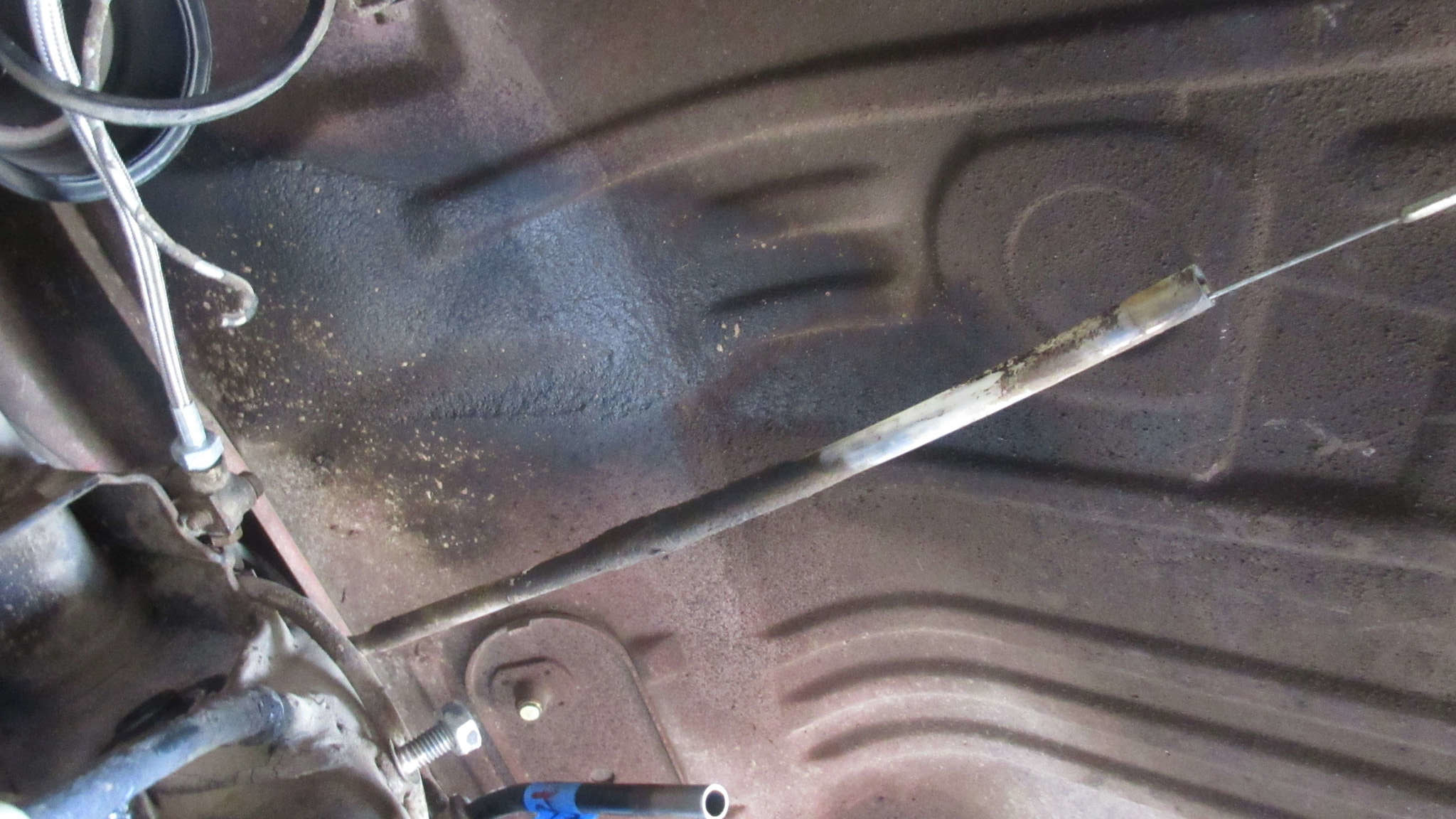 1979 VW Beetle - Chassis Fork & Trans Area