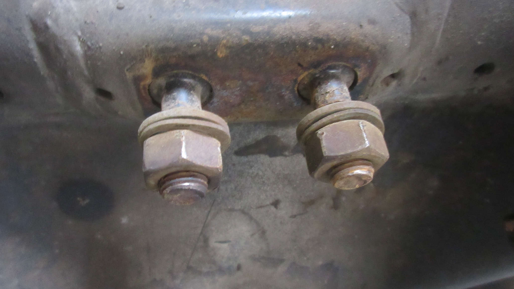 1979 VW Beetle - Chassis Fork & Trans Area
