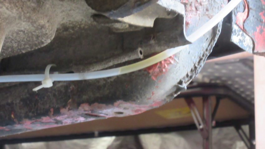 1979 VW Beetle - Chassis Fork & Trans Area