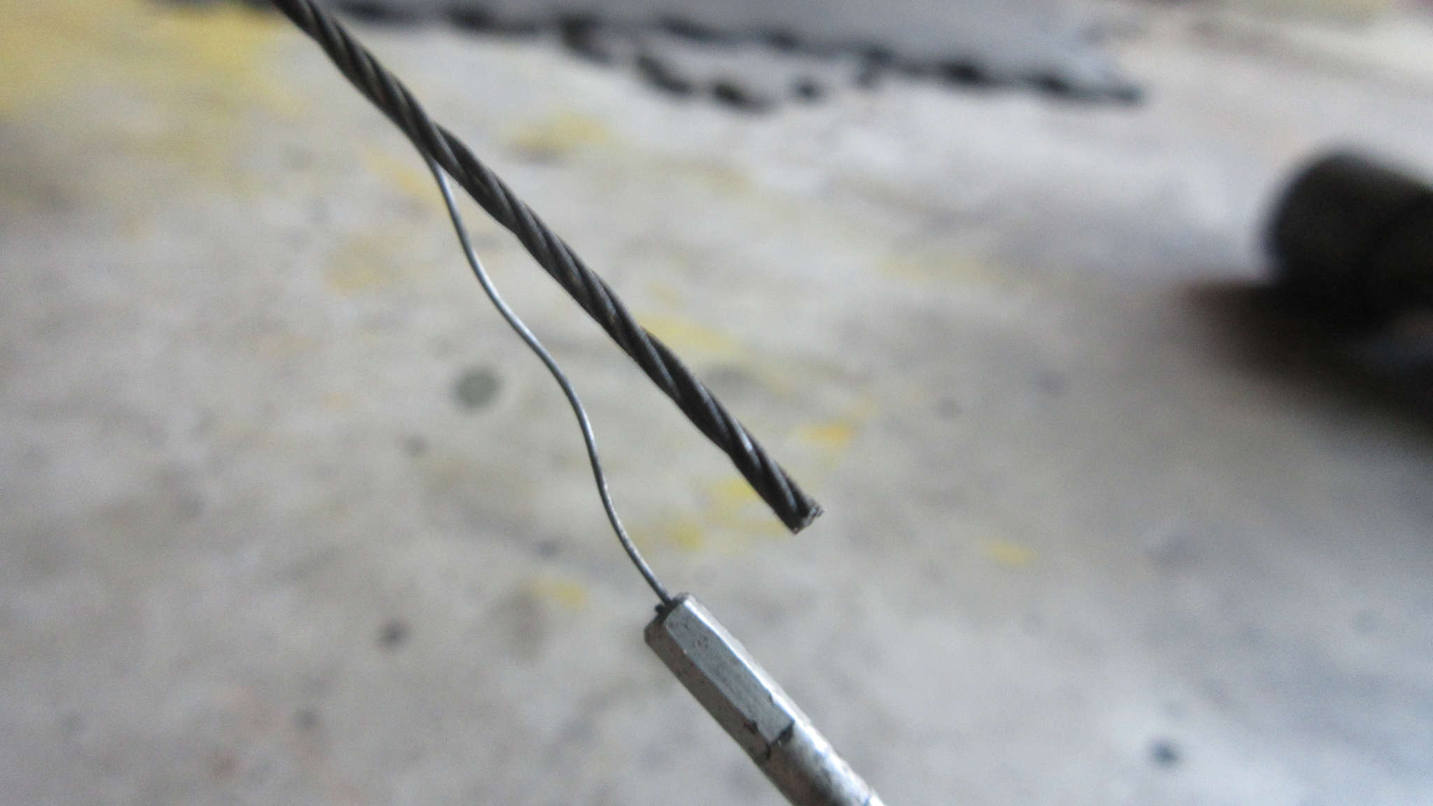 1979 VW Beetle - Accelerator cable