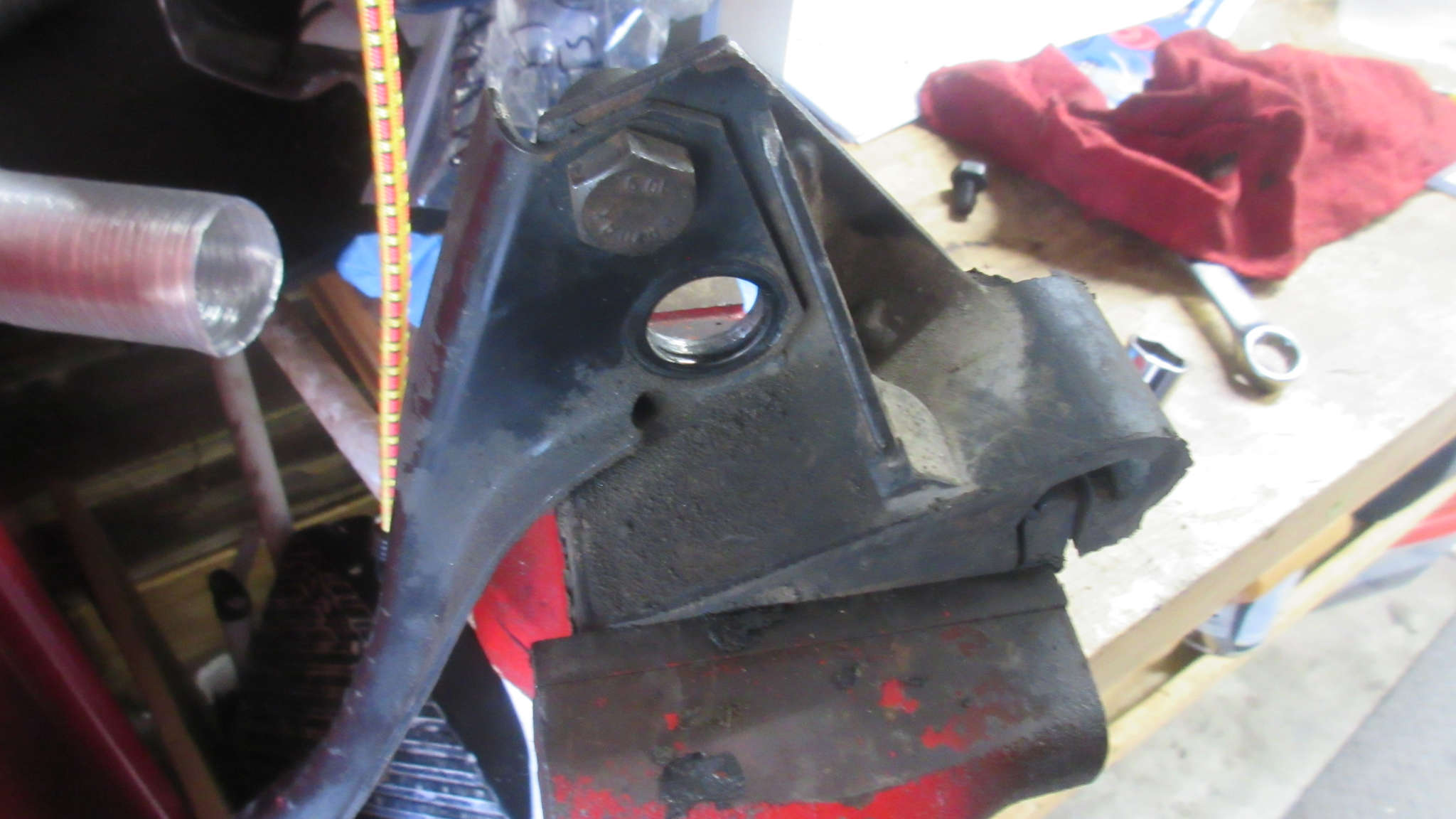 Removing the bolts