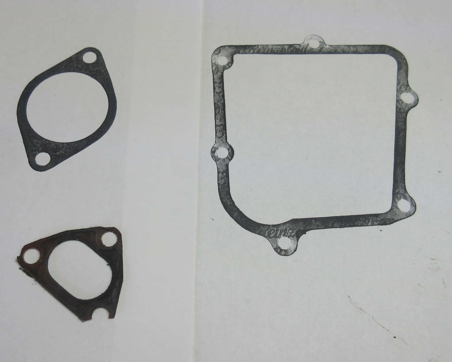 The gaskets I need to make