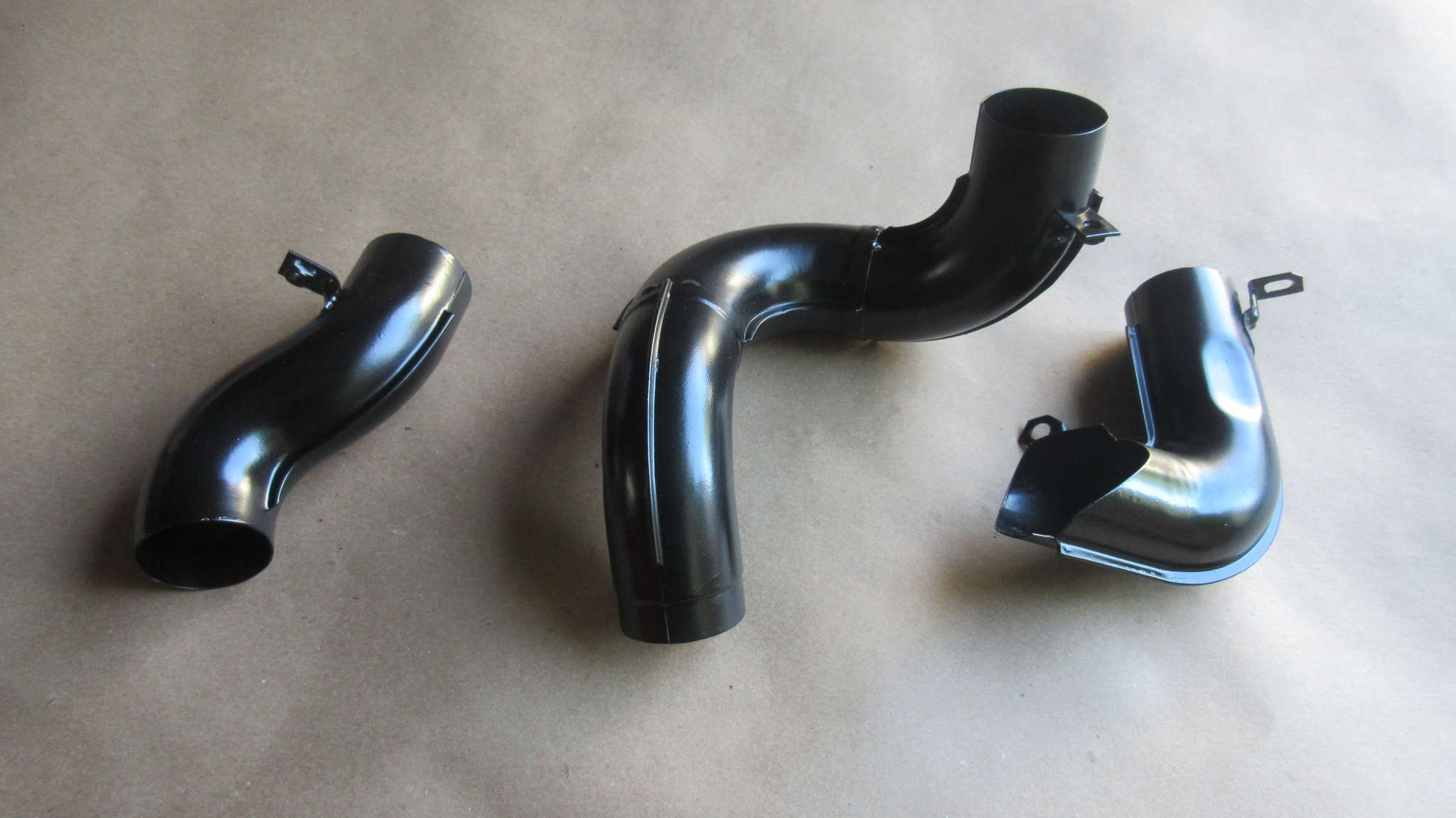 Tin pipes finished