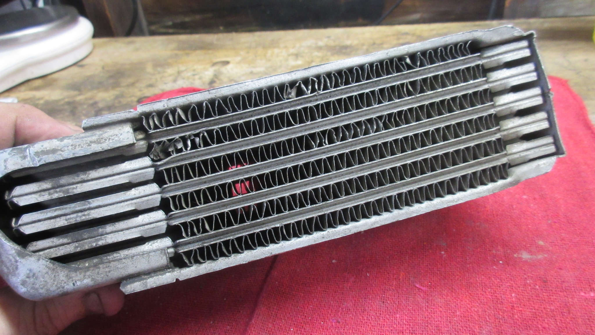 1979 VW Beetle - Restoration - Oil Cooler