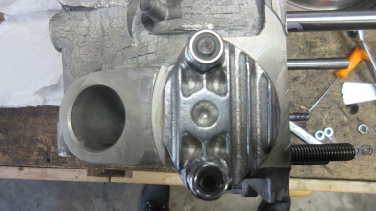 2020 Engine Build - Fuel Pump Block Off