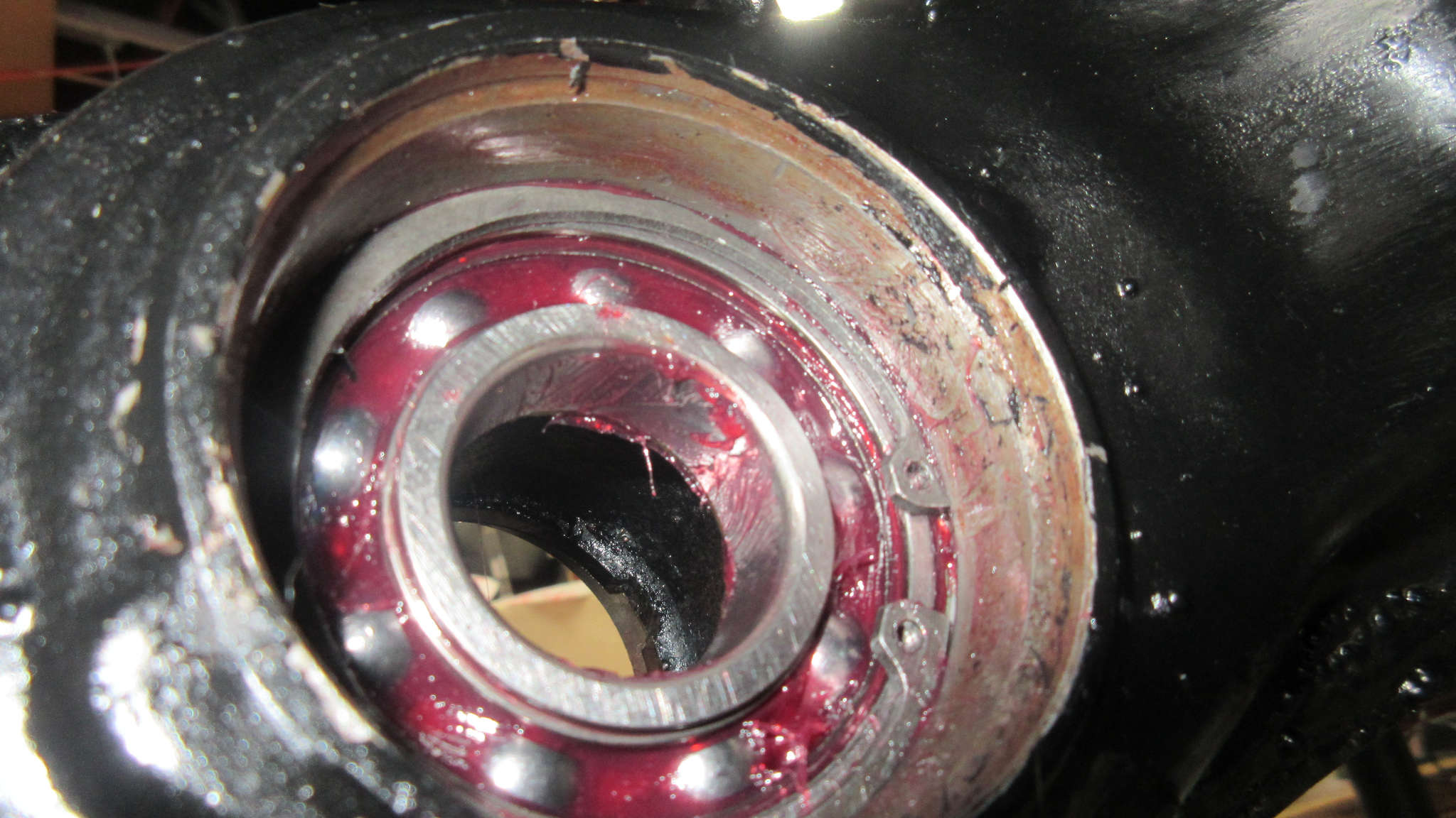 1979 VW Beetle - Inner Bearing Circlip Installed
