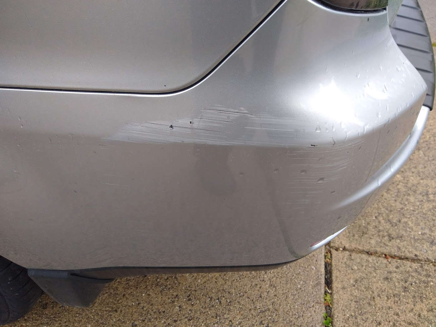 Subaru Forester - Driver Side Rear Paint Scrape