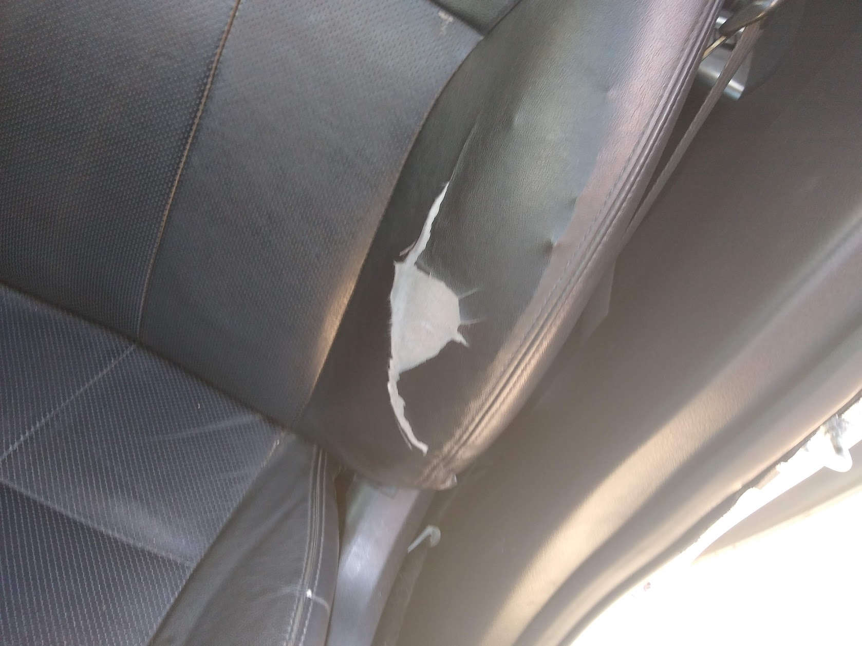 Subaru Forester - Driver Seat Damage