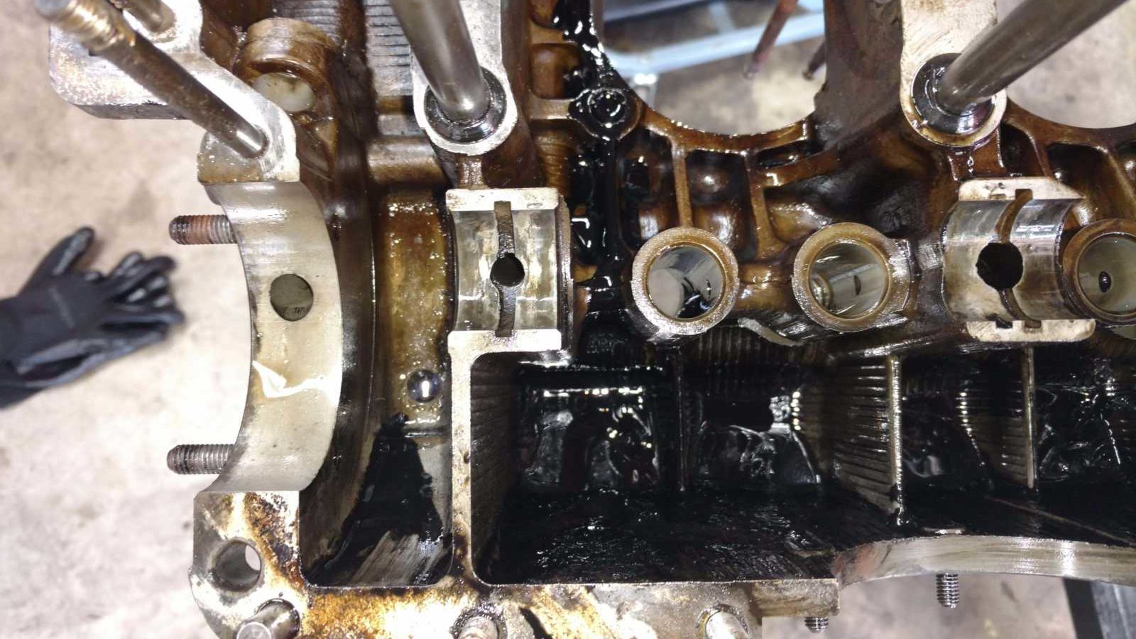 AH Engine - So much oil sludge