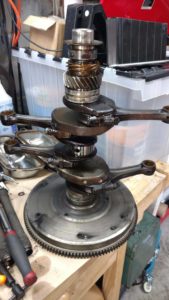 AH Engine - Original stock VW 69mm crankshaft, rods, and gears