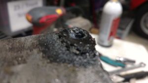 AH Engine - corrosion around the tine mounting points