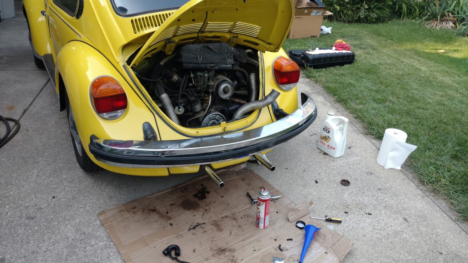 74 Super - Sept 17 2017 Oil Change