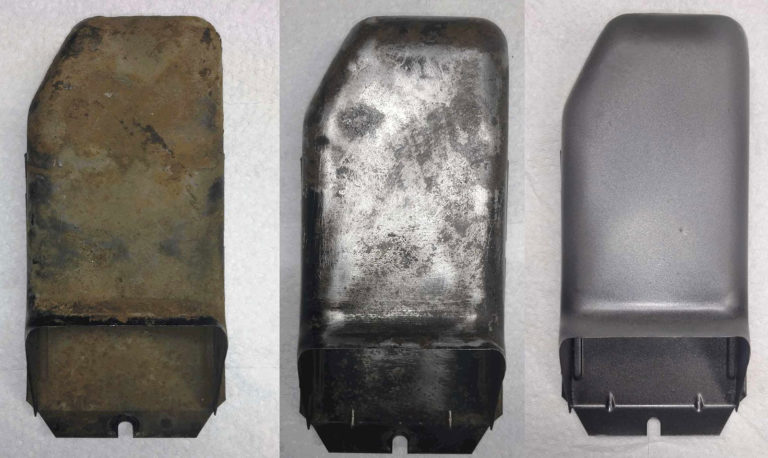 Tins through the stages