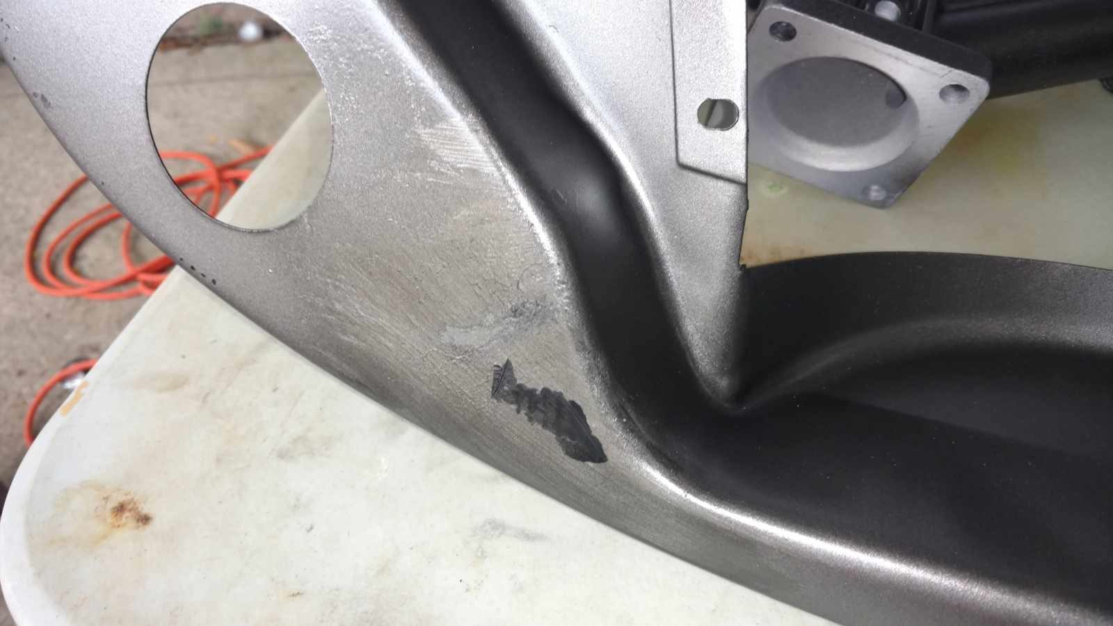 Poor painting to repair