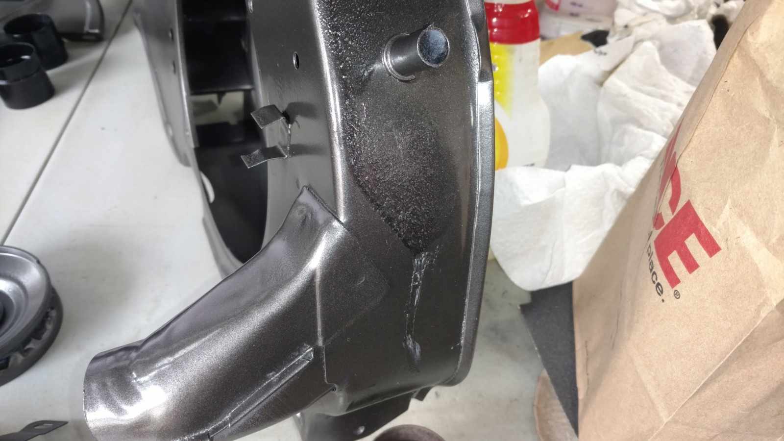 Poor painting to repair