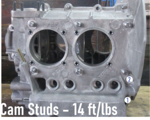 VW Type 1 Cam Stud Torque Sequence