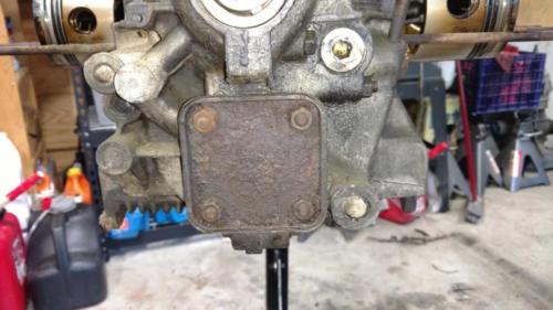 AH Engine - Oil pump plate condition