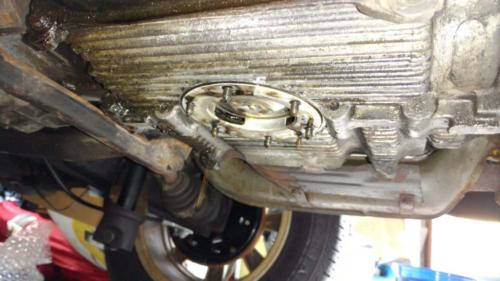 AH Engine - Oil draining
