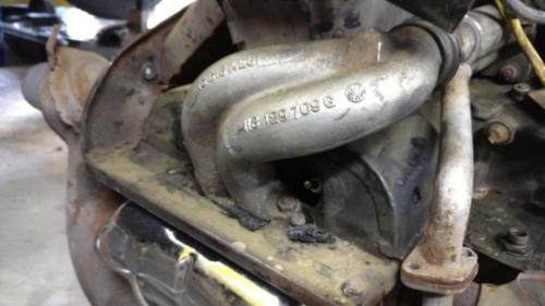 AH Engine - Cylinder 3/4 intake manifold
