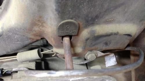 AH Engine - Accelerator cable tube