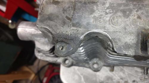 AH Engine - corrosion around the tine mounting points